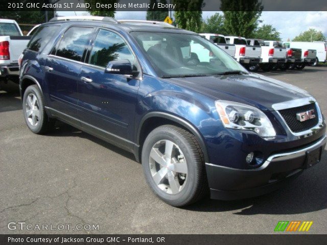 2012 GMC Acadia SLT AWD in Deep Blue Metallic