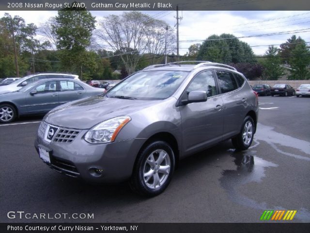 2008 Nissan Rogue SL AWD in Gotham Gray Metallic