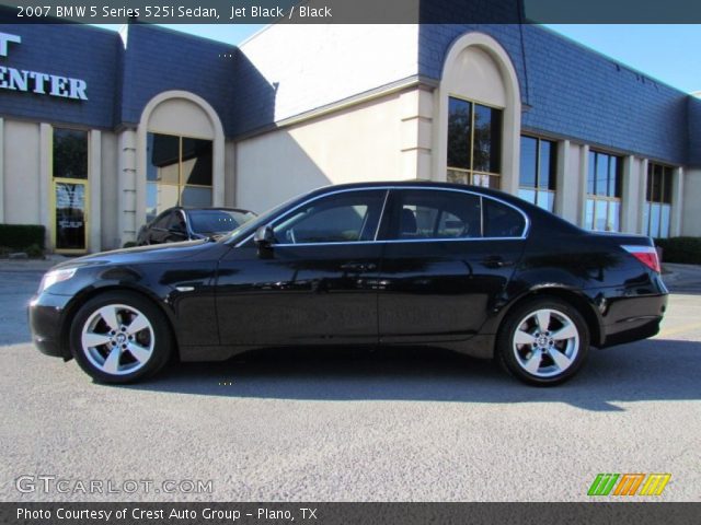 2007 BMW 5 Series 525i Sedan in Jet Black