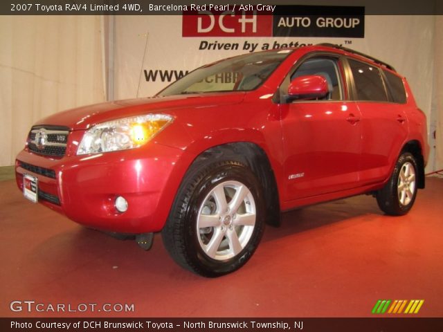 2007 Toyota RAV4 Limited 4WD in Barcelona Red Pearl