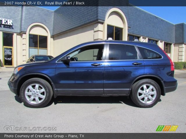 2007 Honda CR-V EX in Royal Blue Pearl