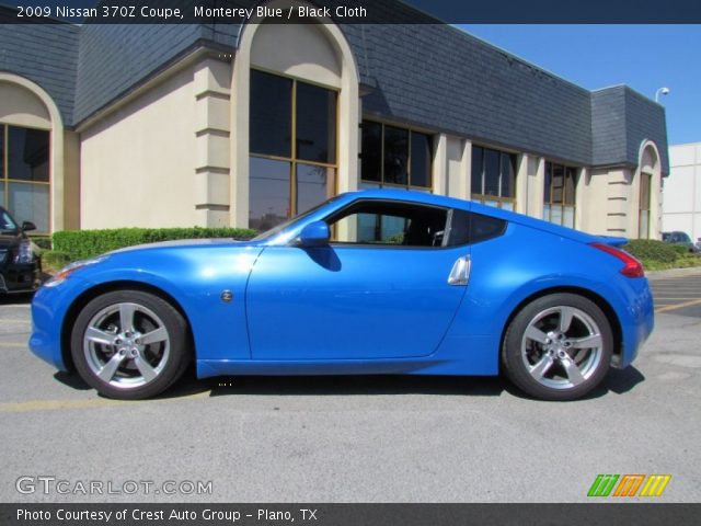 2009 Nissan 370Z Coupe in Monterey Blue