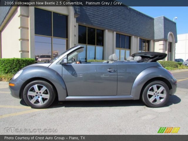2006 Volkswagen New Beetle 2.5 Convertible in Platinum Grey