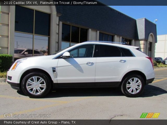 2010 Cadillac SRX V6 in Platinum Ice Tricoat