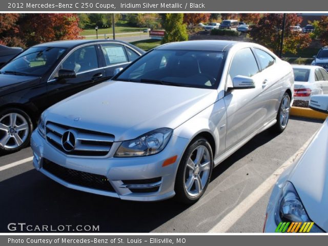 2012 Mercedes-Benz C 250 Coupe in Iridium Silver Metallic