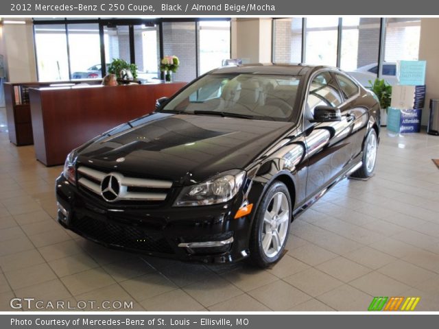 2012 Mercedes-Benz C 250 Coupe in Black