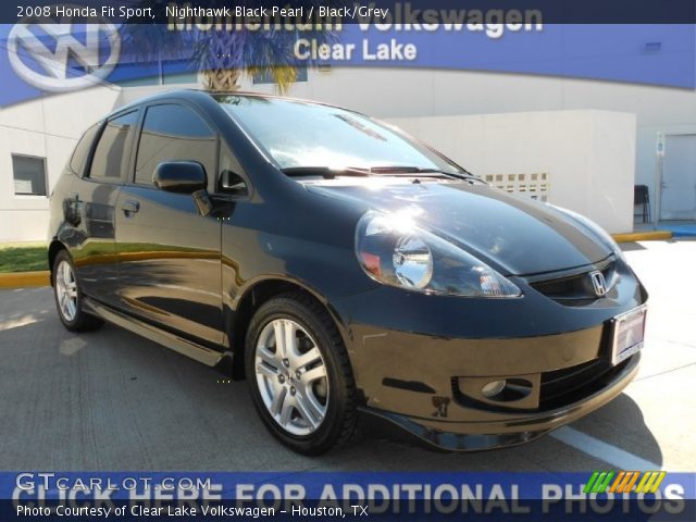 2008 Honda Fit Sport in Nighthawk Black Pearl