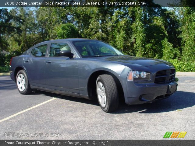 2008 Dodge Charger Police Package in Steel Blue Metallic