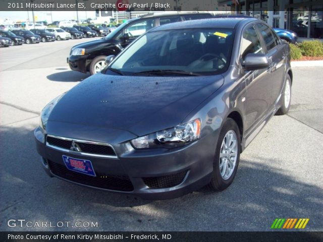 2011 Mitsubishi Lancer ES in Graphite Gray Pearl