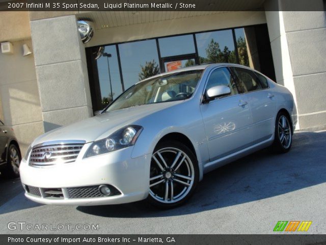 2007 Infiniti M 35 Sport Sedan in Liquid Platinum Metallic