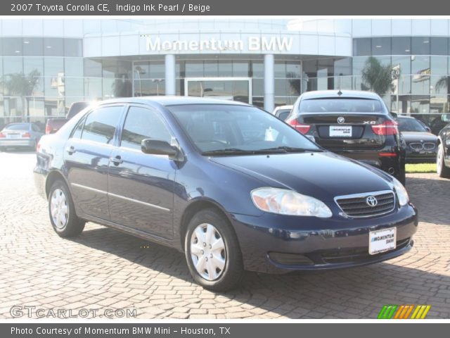 2007 Toyota Corolla CE in Indigo Ink Pearl