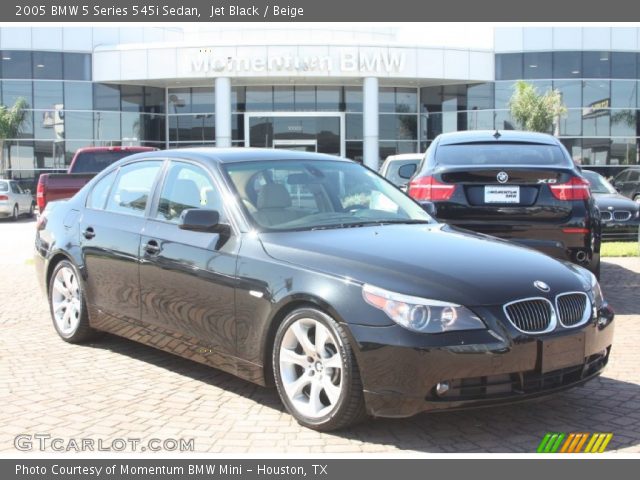 2005 BMW 5 Series 545i Sedan in Jet Black