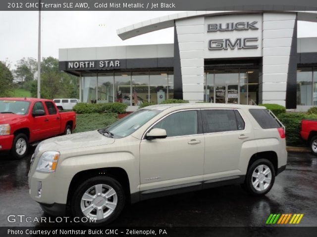 2012 GMC Terrain SLE AWD in Gold Mist Metallic