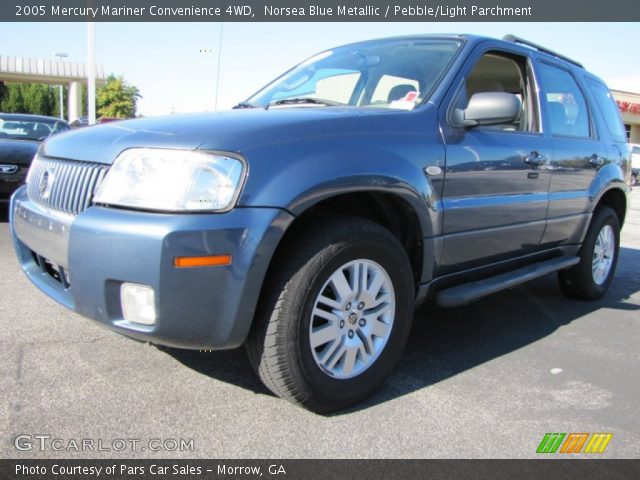 2005 Mercury Mariner Convenience 4WD in Norsea Blue Metallic