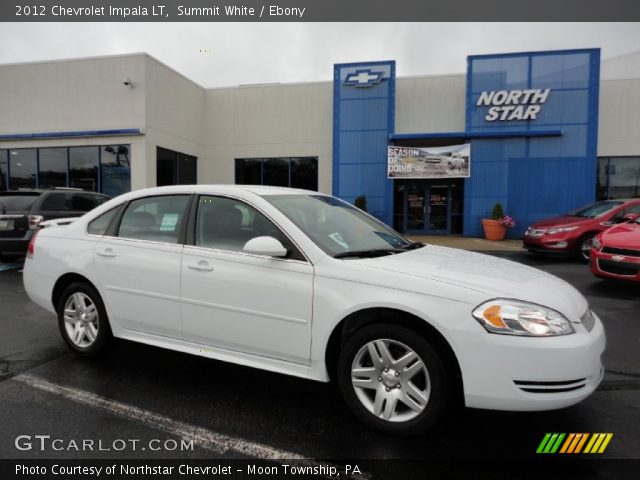 2012 Chevrolet Impala LT in Summit White