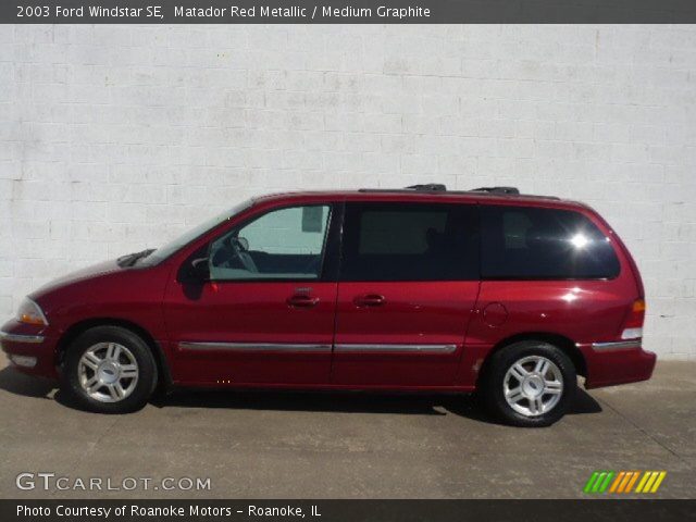 2003 Ford Windstar SE in Matador Red Metallic