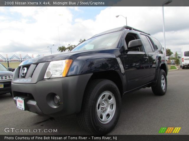 2008 Nissan Xterra X 4x4 in Midnight Blue