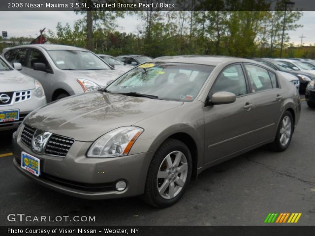 2006 Nissan Maxima 3.5 SL in Spirited Bronze Pearl