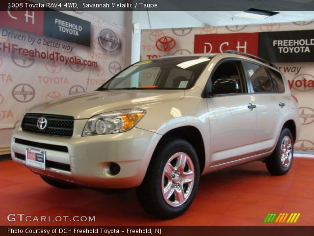 2008 Toyota RAV4 4WD in Savannah Metallic