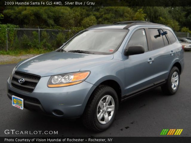 2009 Hyundai Santa Fe GLS 4WD in Silver Blue