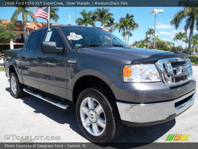 2008 Ford F150 XLT SuperCrew in Silver Metallic