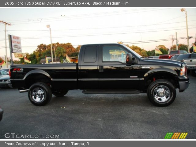 2005 Ford F350 Super Duty XLT SuperCab 4x4 in Black