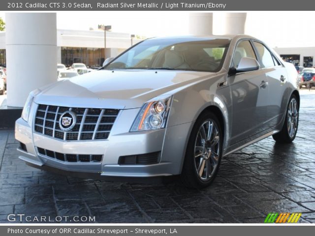 2012 Cadillac CTS 3.0 Sedan in Radiant Silver Metallic