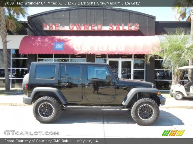 2009 Jeep Wrangler Unlimited X in Black