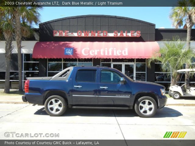 2009 Chevrolet Avalanche LTZ in Dark Blue Metallic