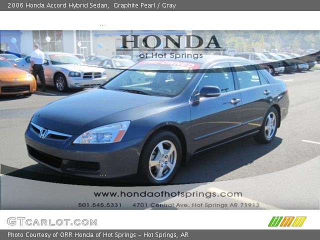 2006 Honda Accord Hybrid Sedan in Graphite Pearl
