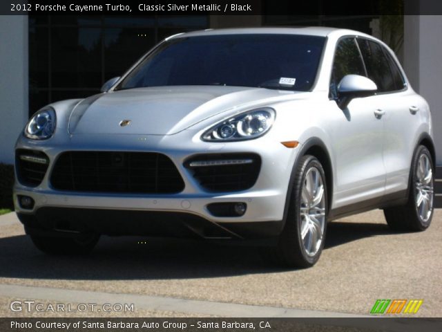 2012 Porsche Cayenne Turbo in Classic Silver Metallic