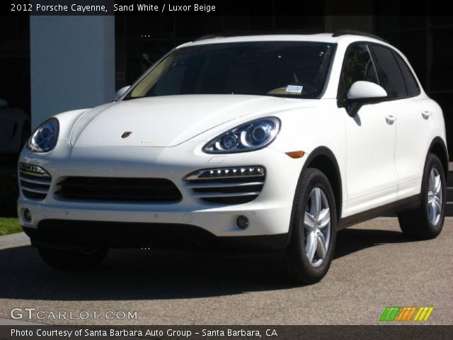 2012 Porsche Cayenne  in Sand White