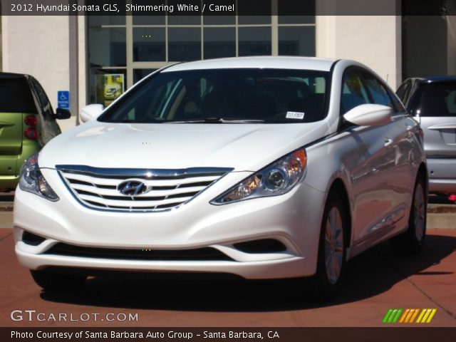 2012 Hyundai Sonata GLS in Shimmering White