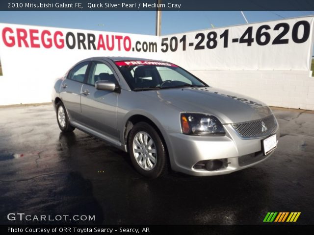 2010 Mitsubishi Galant FE in Quick Silver Pearl