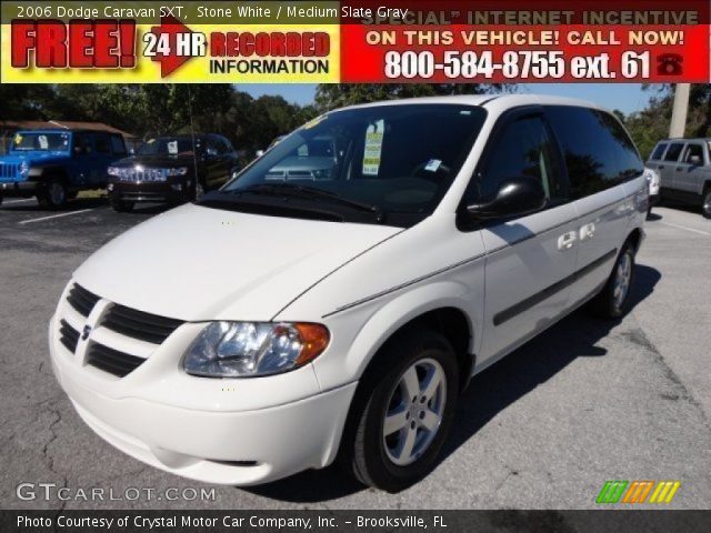 2006 Dodge Caravan SXT in Stone White