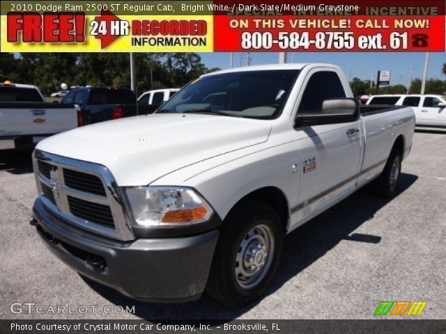 2010 Dodge Ram 2500 ST Regular Cab in Bright White