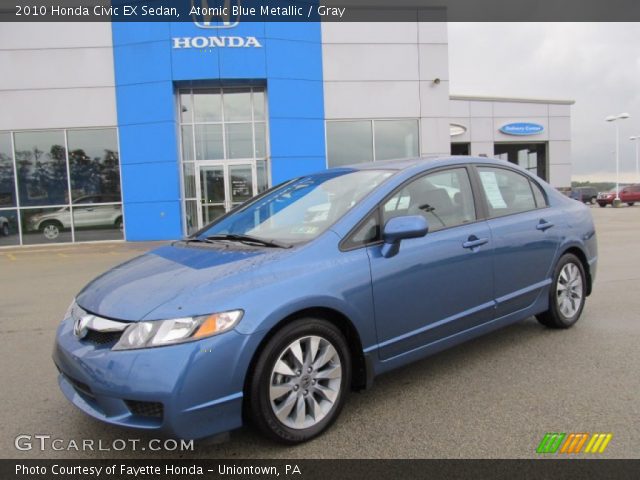 2010 Honda Civic EX Sedan in Atomic Blue Metallic