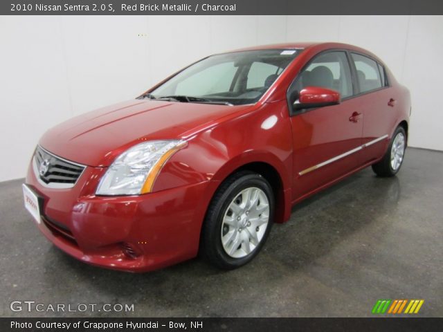 2010 Nissan Sentra 2.0 S in Red Brick Metallic