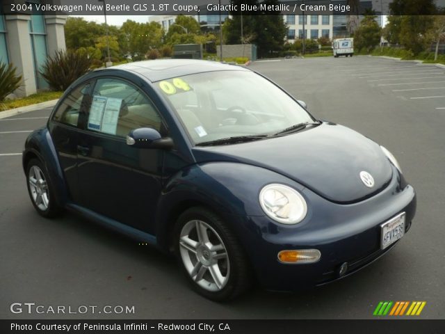 2004 Volkswagen New Beetle GLS 1.8T Coupe in Galactic Blue Metallic