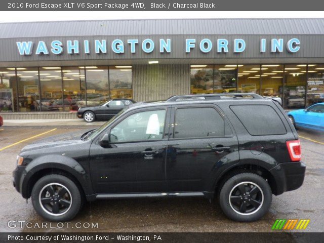 2010 Ford Escape XLT V6 Sport Package 4WD in Black