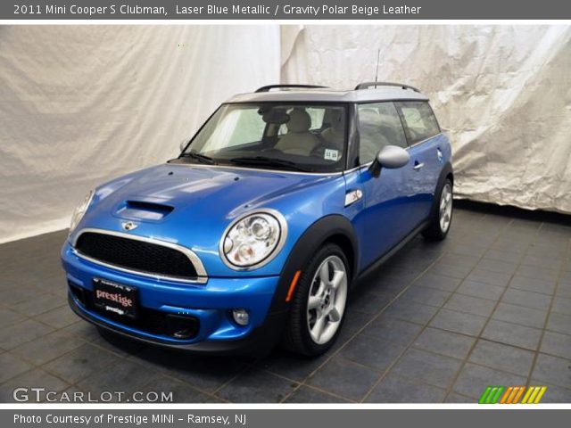 2011 Mini Cooper S Clubman in Laser Blue Metallic
