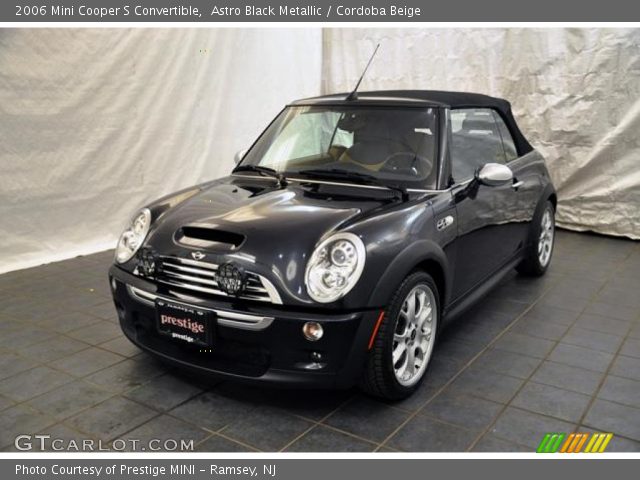 2006 Mini Cooper S Convertible in Astro Black Metallic