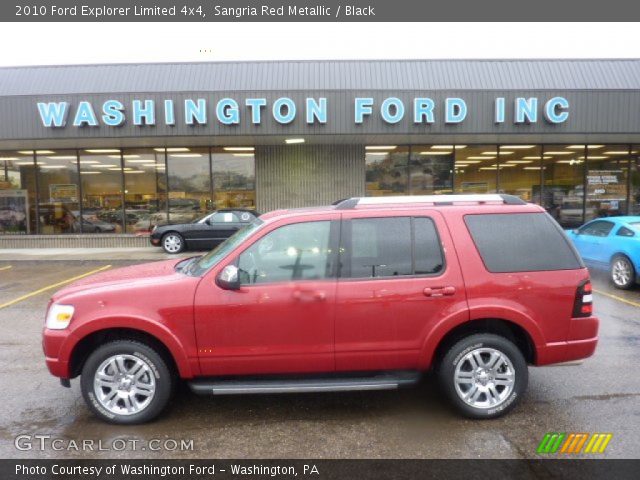 2010 Ford Explorer Limited 4x4 in Sangria Red Metallic