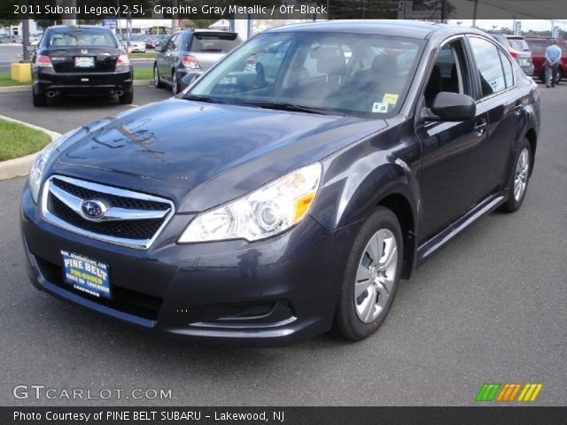 2011 Subaru Legacy 2.5i in Graphite Gray Metallic