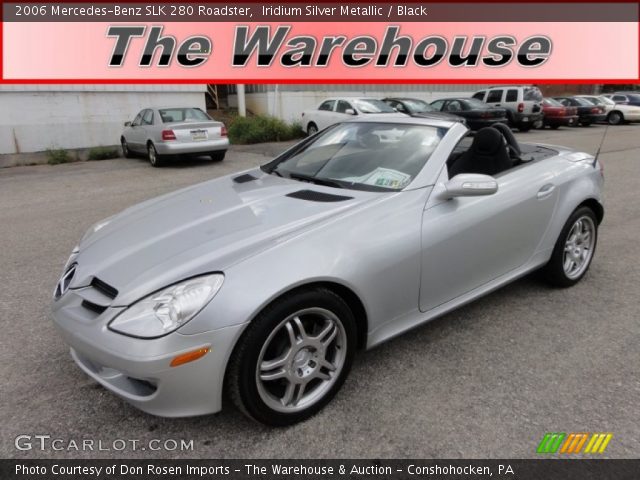 2006 Mercedes-Benz SLK 280 Roadster in Iridium Silver Metallic