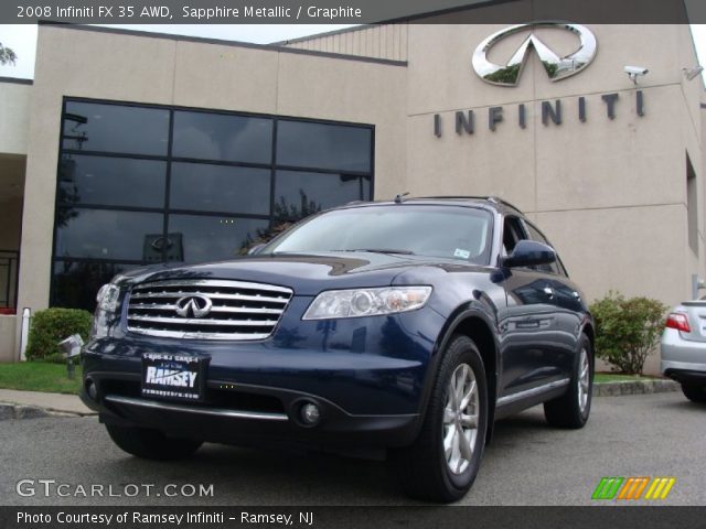 2008 Infiniti FX 35 AWD in Sapphire Metallic