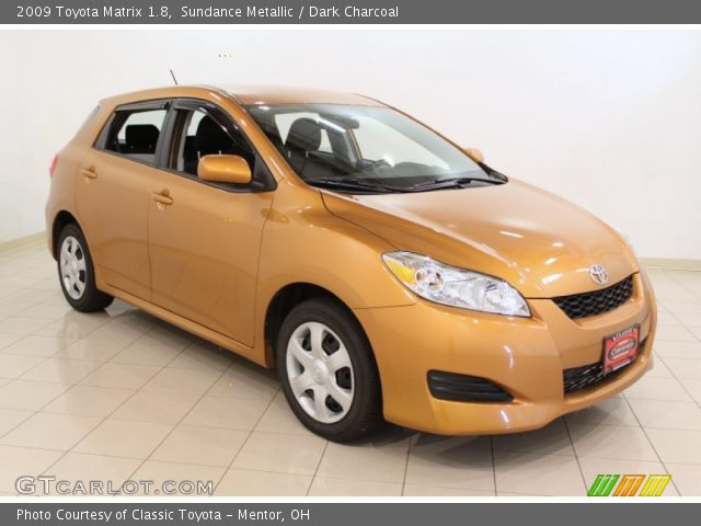 2009 Toyota Matrix 1.8 in Sundance Metallic