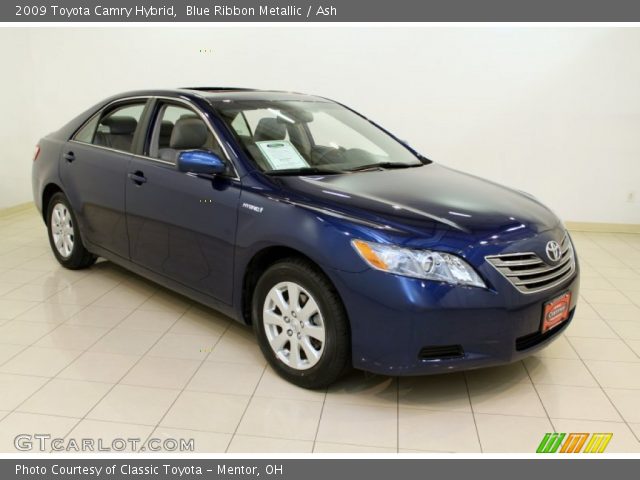 2009 Toyota Camry Hybrid in Blue Ribbon Metallic