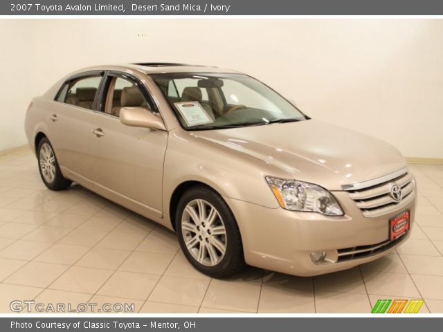 2007 Toyota Avalon Limited in Desert Sand Mica