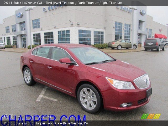 2011 Buick LaCrosse CXL in Red Jewel Tintcoat